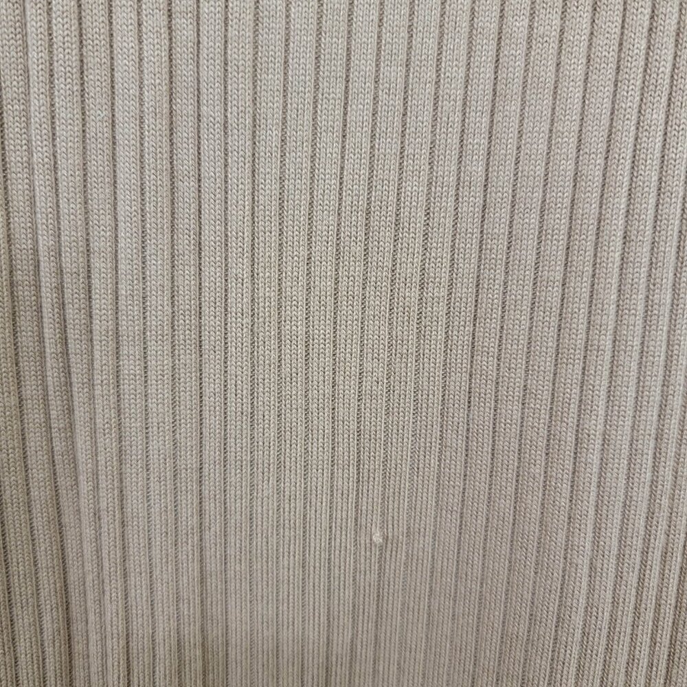 Reformation Hosby Ribbed Midi Dress in Buff Tan XL - Picture 8 of 10